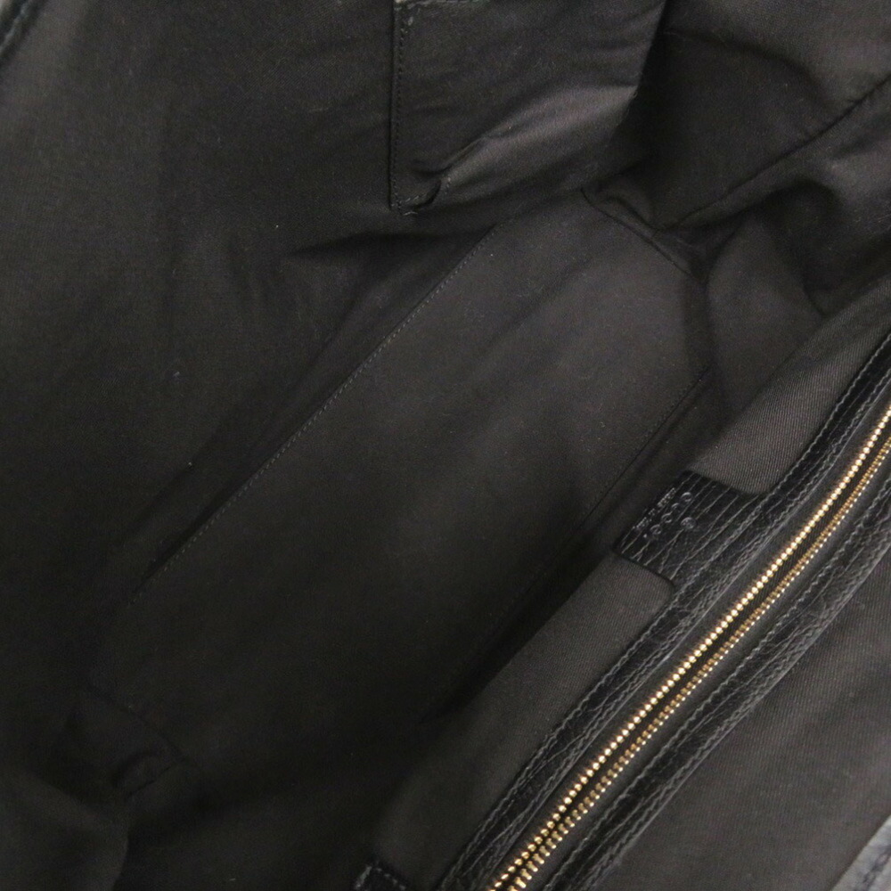 GUCCI Authentic Black Canvas Tote Bag - Picture 8 of 10